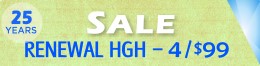 Renewal HGH Sale Details